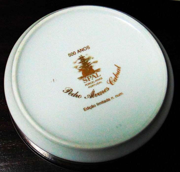 Baixela da SPAL comemorativa dos 500 anos da descoberta do Brasil