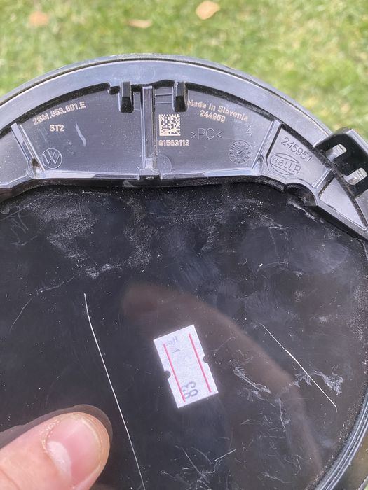 Значок емблема VW Оригінал під радар 2gm853601e