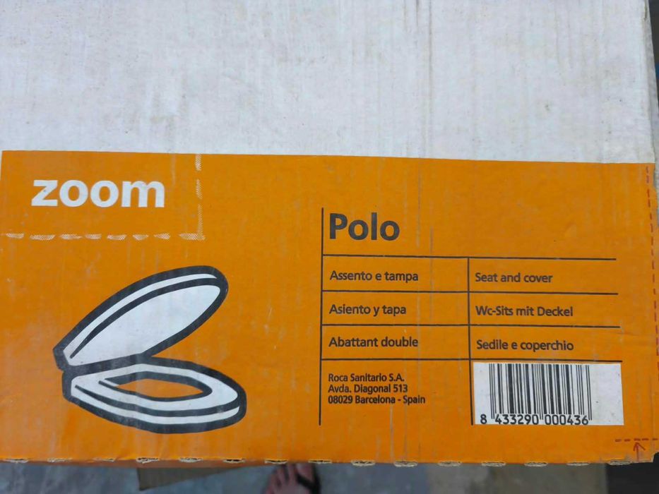 Tampo de Sanita POLO NOVO – Nunca Utilizado