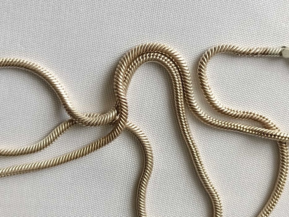 Łańcuszek Srebro 925 splot żmijka