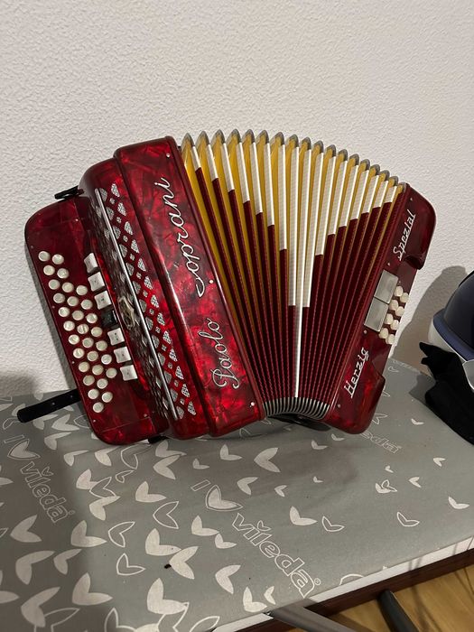 Concertina Paolo Soprani 3 Voz Sol# Do# Fa#