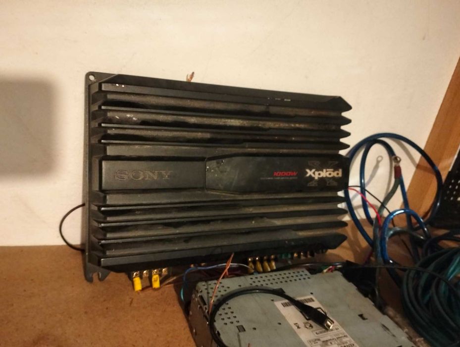 Amplificador Sony + Subwoofer Pioneer +Cabos