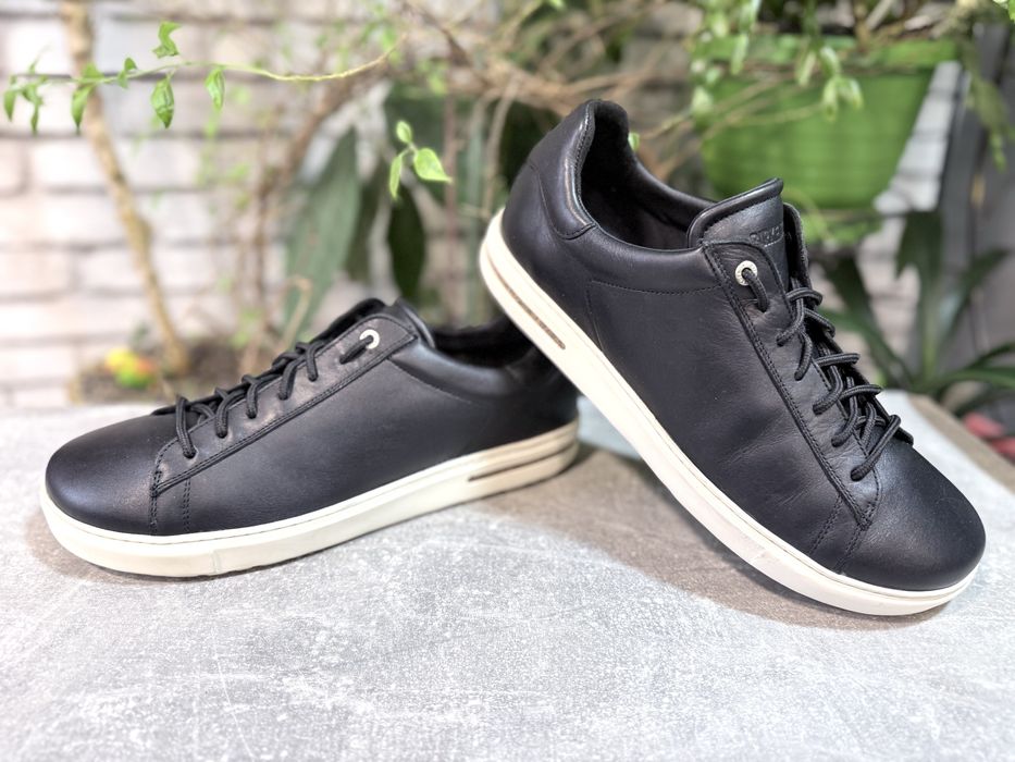 Кожаные кроссовки Birkenstock 46 р