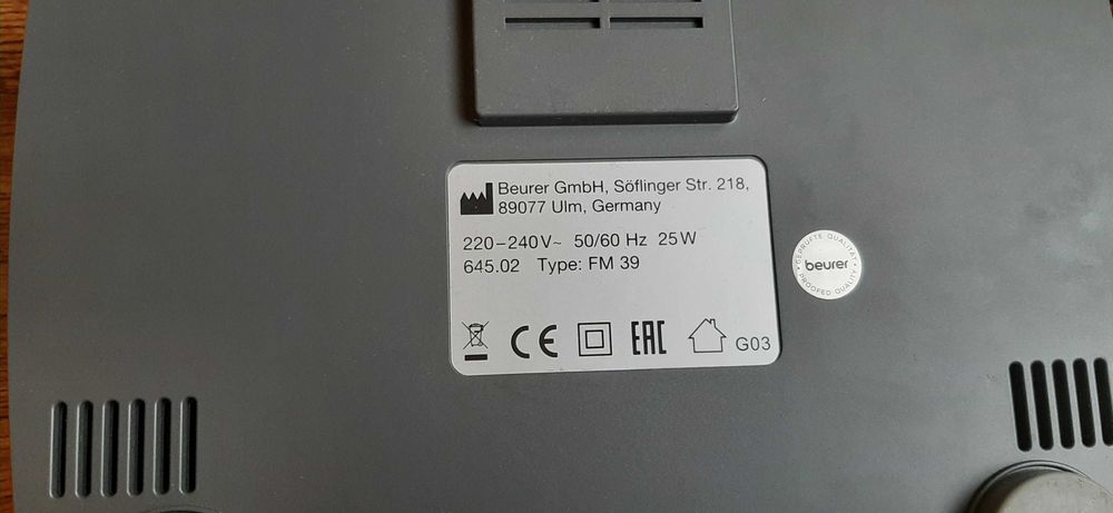 Масажер для ніг BEURER FM 39