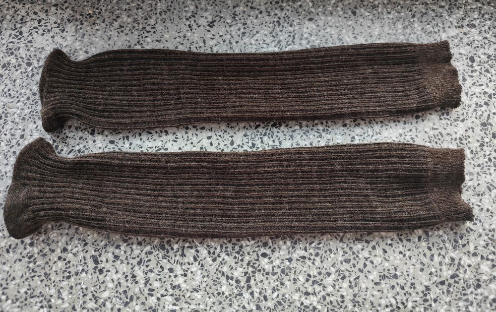 Ocieplacze dwustronne brązowe