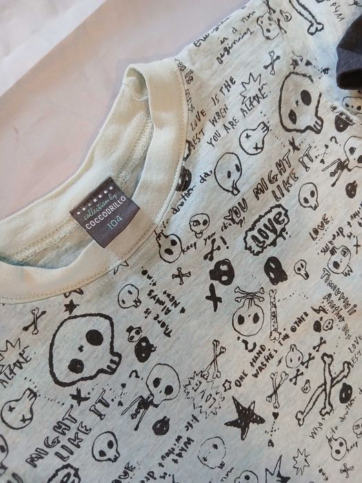 Koszulki chłopięce 6szt + piżamy letnie 2szt 104