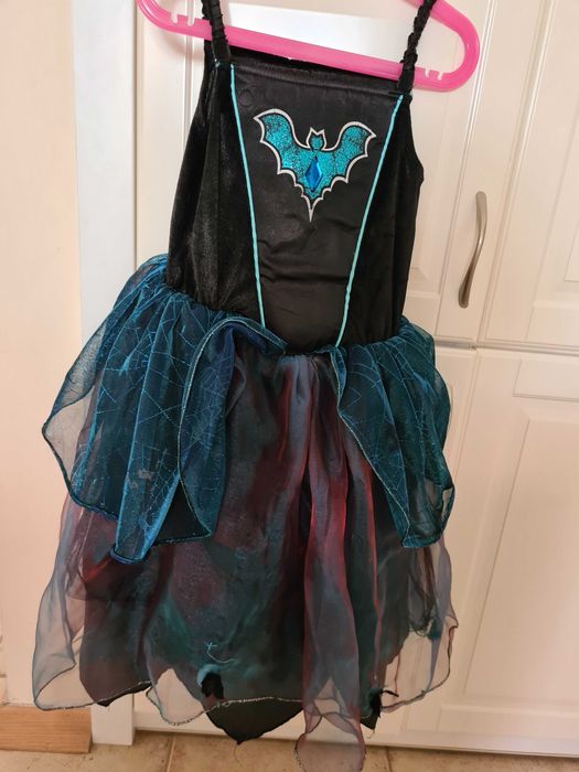 Halloween, strój, kostium, przebranie czarownica 140 cm