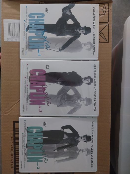 Dvd Charlie Chaplin originais