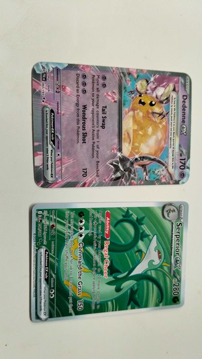 Conjunto de 8 cartas EX de Pokémon