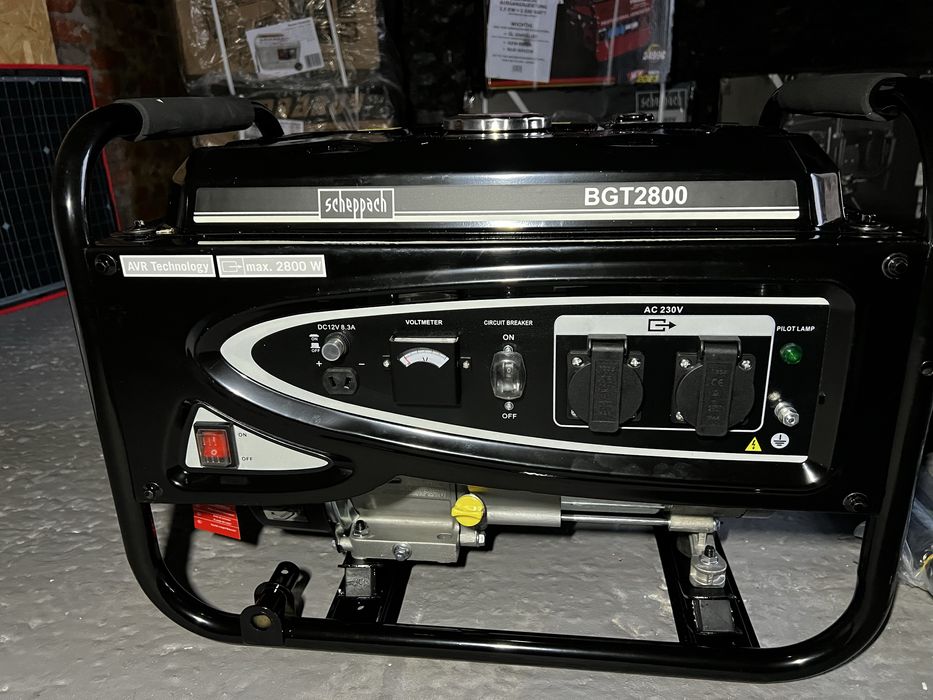 Бензиновий генератор 2.5Кв Scheppach BGT2800 Німецький виробник Новий!