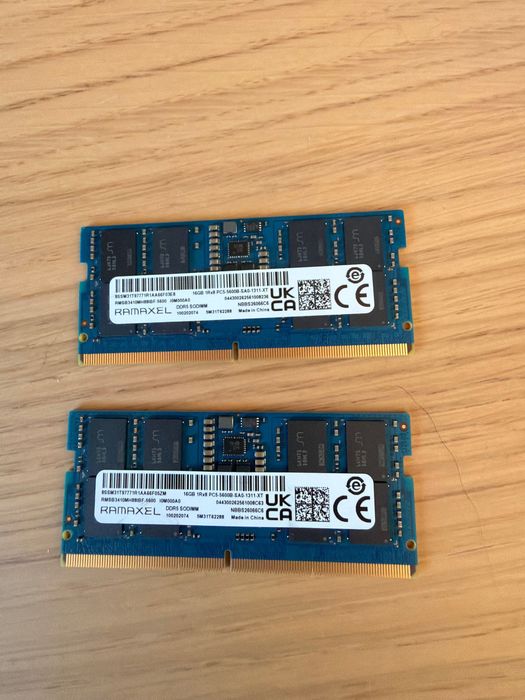 Pamięć 2x 16GB DDR5 5600 SO-DIMM