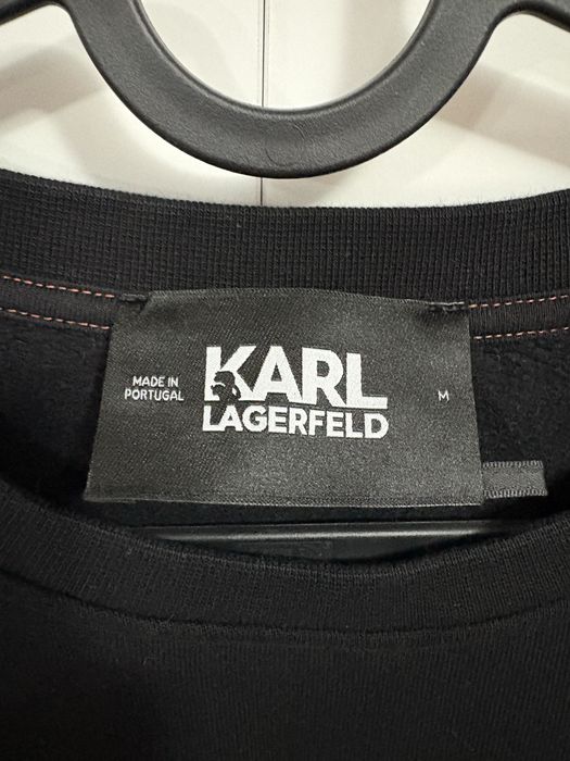 Bluza Karl Lagerfeld duże logo oryginał