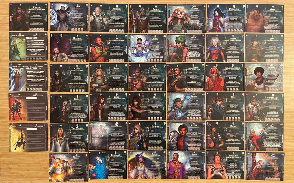Aeon's End GIGA ZESTAW: insert, 2 maty, 4 podstawki + dodatki i promki