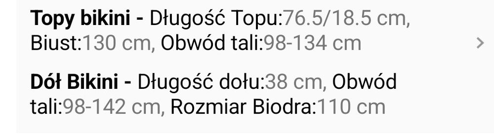 Nowy strój kąpielowy  52-2 części