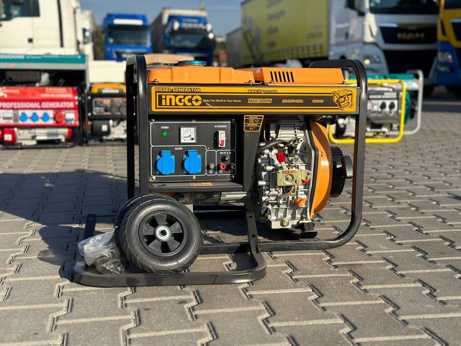 Дизельний генератор INGCO GDE30001 (2.8-3.0 кВт)