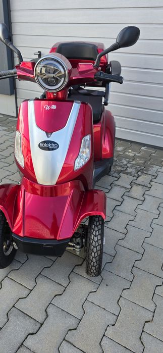 Skuter elektryczny Rolektro, inwalidzki czterokołowy dla Seniora