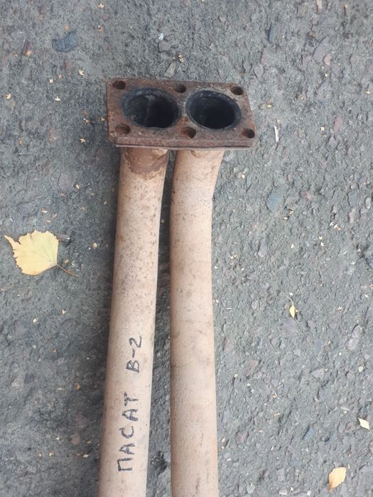 Паста б2 passat b2 1.8 1.6прийомна труба