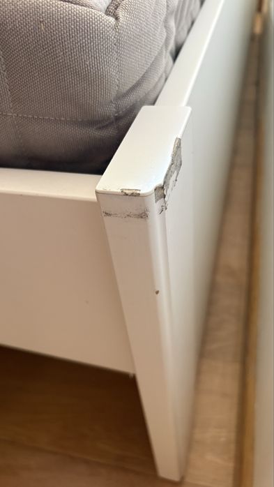 Cama IKEA SONGESAND 140x200 + colchão HÅMÅRVIK