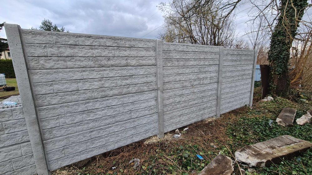 Ogrodzenia Betonowe, Panelowe 3D, Bramy, Murki Oporowe z MONTAŻEM