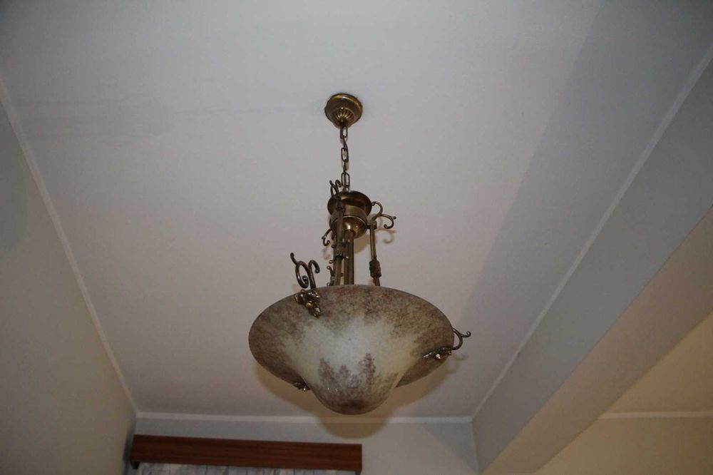 Candeeiro de teto redondo