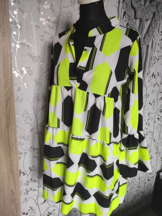 Sukienka# neon oversize