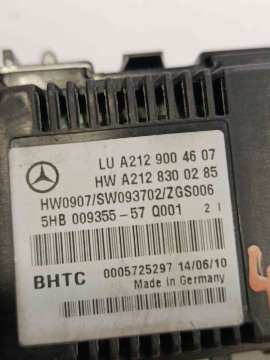 Comando chauffage / sofagem MERCEDES-BENZ Classe E (W212)