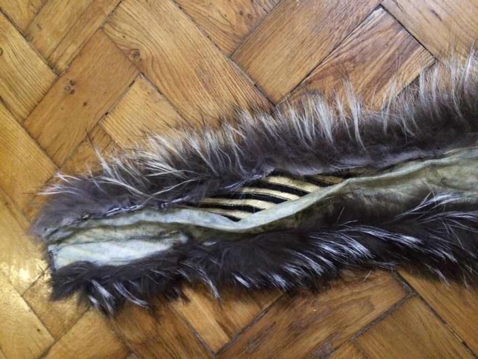 Воротник чернобурка