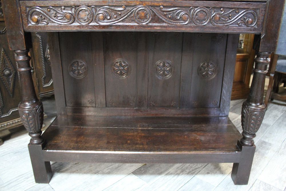 Antyczna Dębowa Komoda / Kredens /