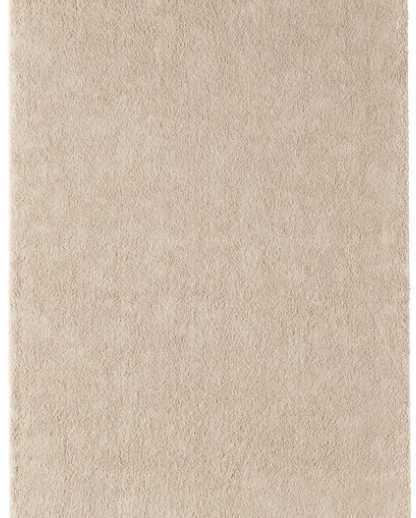 Carpete pelo curto, branco-bege