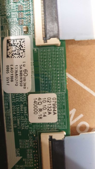 TV Samsung Smart TV peças UE60H6240AW