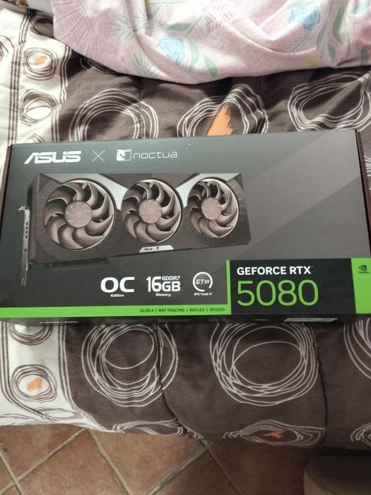 RTX 5080 16GB OC asus noctua edition - nova
