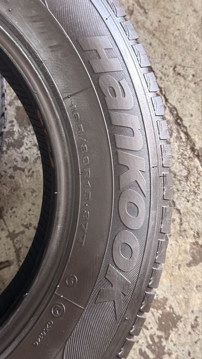 Pneus 165/80r15 Hankook Optimo K715 com 90% piso