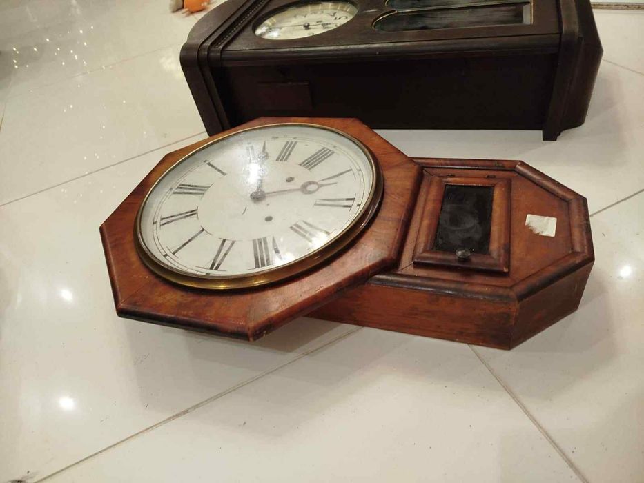 Stary zegar wiszący zabytkowy junghans Gustaw Becker