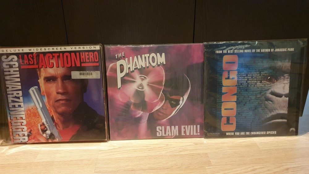 Laserdisc LD , фильмы , Настоящий кино герой,  Фантом,