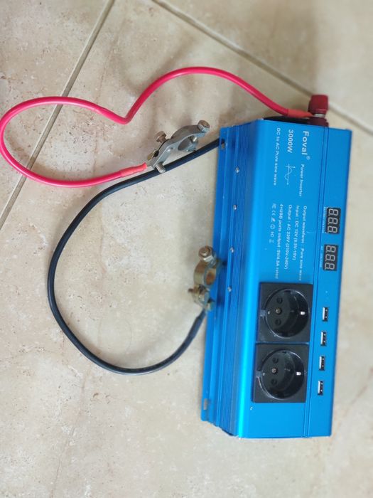 Інвертор FOVAL 3000 W ( фактична 1500w)