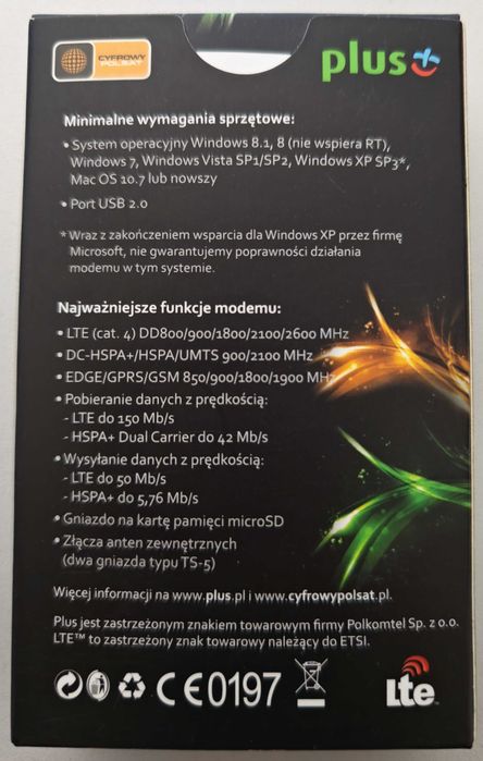 Modem LTE HUAWEI E3372