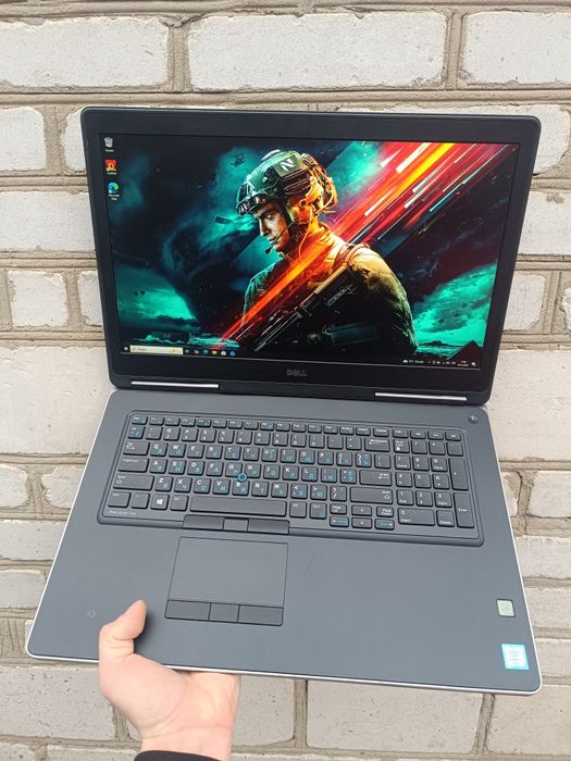 8гб відеокарта 17.3", Ігровий ноутбук DELL (i7 6820HQ/16/1000/P4000)
