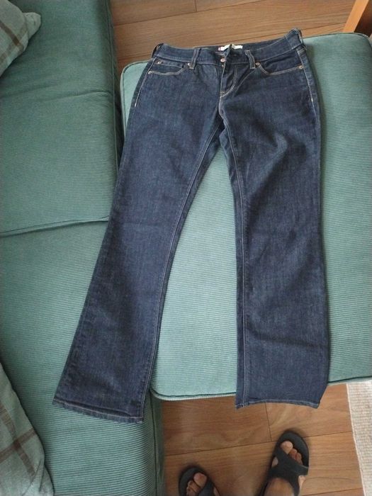 Damskie jeansy Levi's 570 Straight Fit rozmiat 30 x 30 biodrówki stan idealny Łódź Tanio
