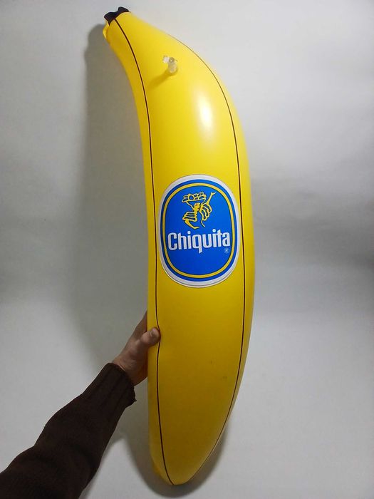 Insuflavel - Banana Chiquita - Grande formato - Flutuante