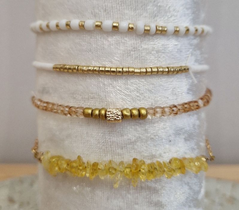 Zestaw bransoletek Hand Made