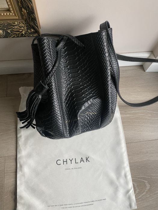 Torebka chykak worek czarna