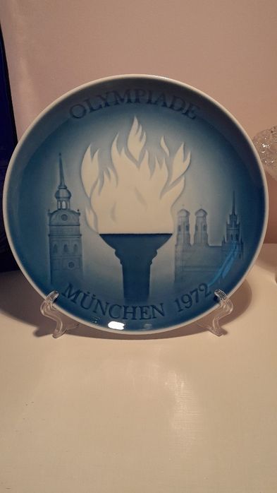 Porcelanowy talerzyk B&G - Olimpiada Monachium 1972( kolekcjonerski)