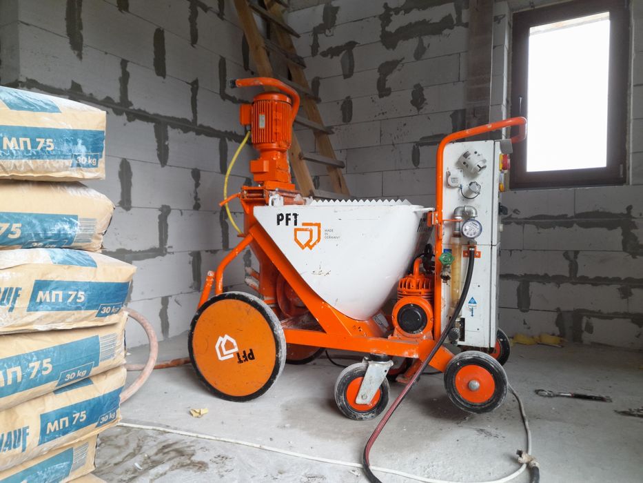 Машинна штукатурка