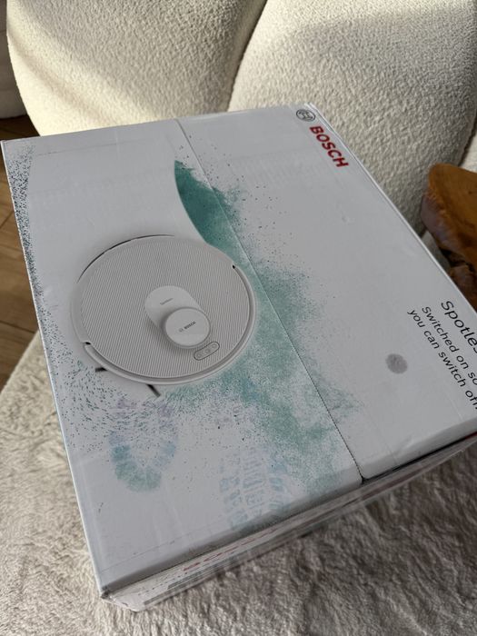 Robot sprzatajacy Bosch Spotless+ BCRD1W: 11000Pa LiDAR Smart Vision