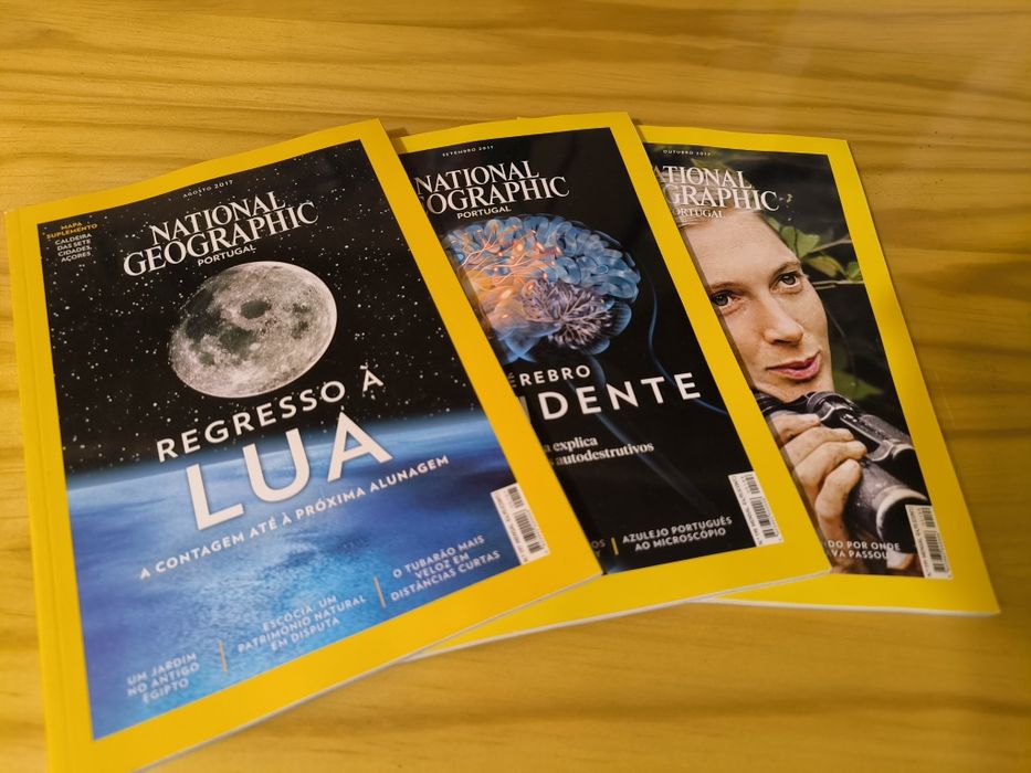Revistas national Geographic, edição portuguesa