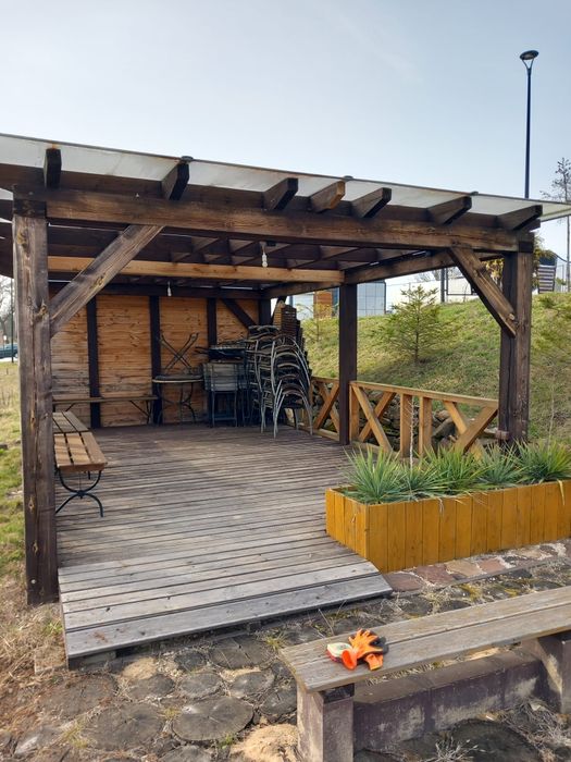 Altana pergola ogrodowa solidna