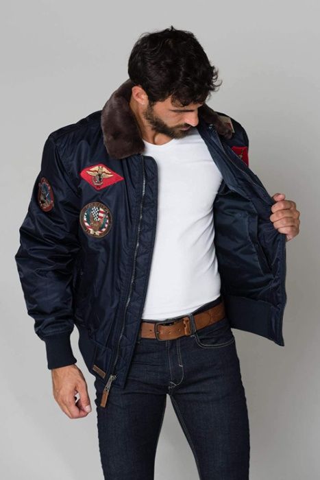 Куртка пілот Top Gun (Топ Ган) B-15, USA, не Alpha Industries