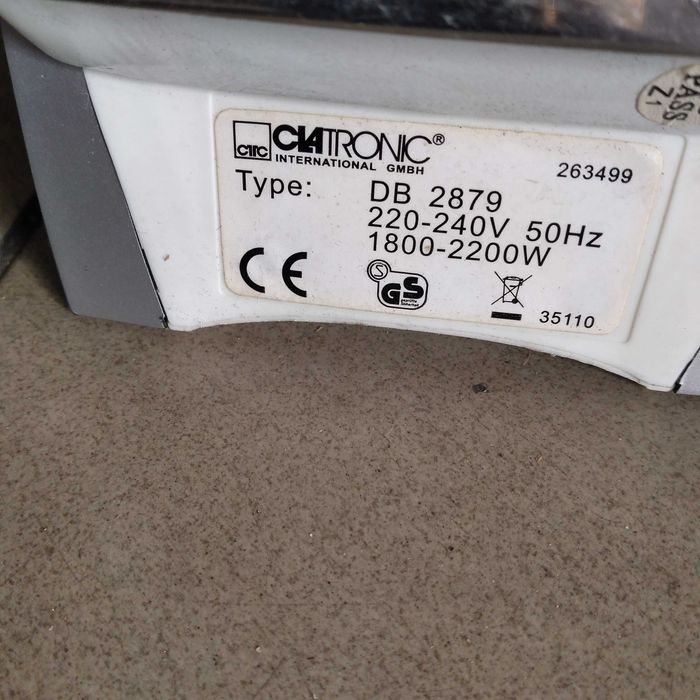 PROMOCJA - Żelazko CLATRONIC 2200 W /
Zachęcam do zakupu