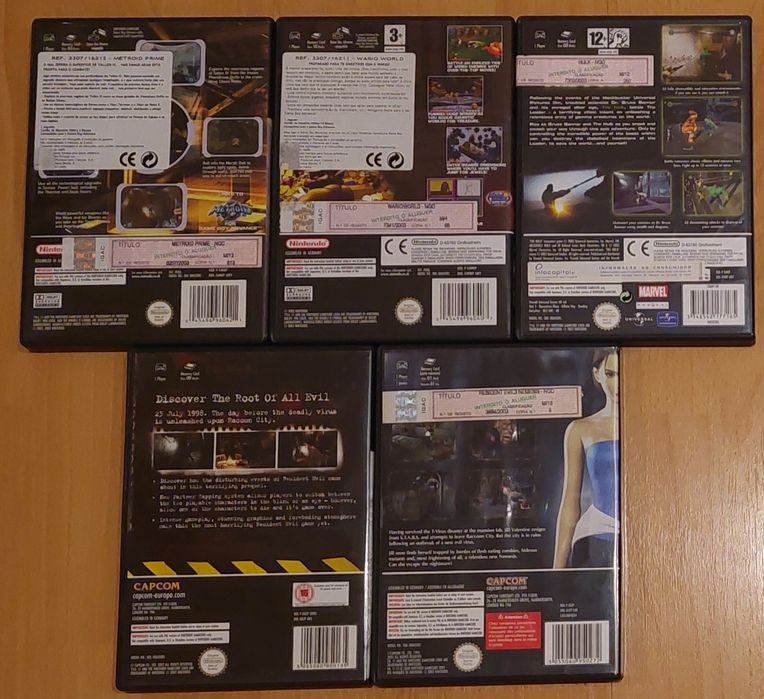 Nintendo Jogos Gamecube Pal