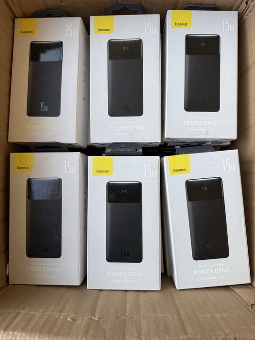 Павербанк Baseus 15w 30,000mA Нові